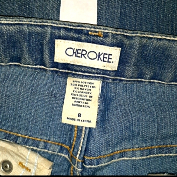 NWT* Girls Cherokee 5 Pocket Bootcut flare Jean's - Picture 5 of 11